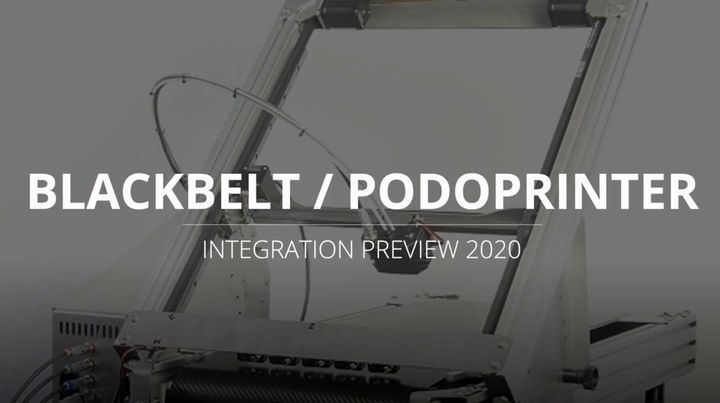 Will PodoPrinter Use A Belt-Driven 3D Printer?
