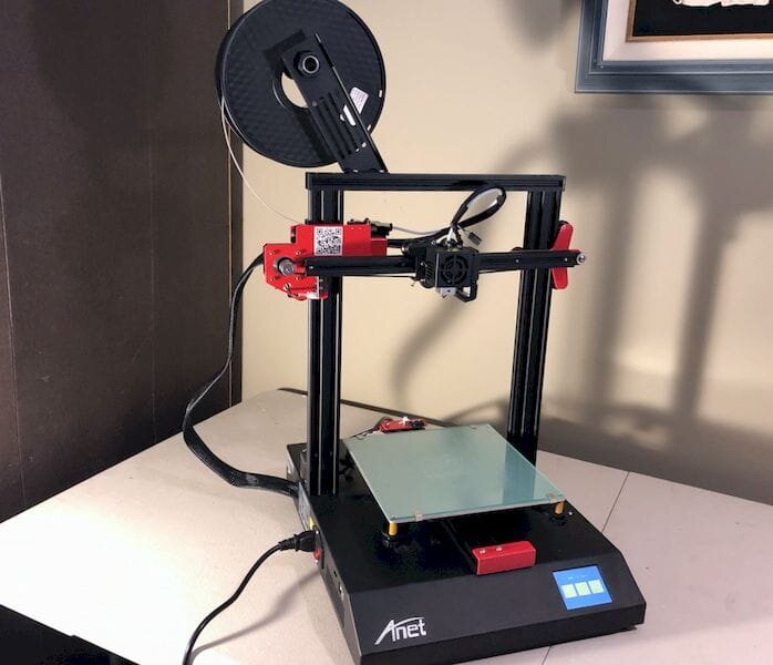 The ANET ET4, a simple introductory 3D printer [Source: Fabbaloo]