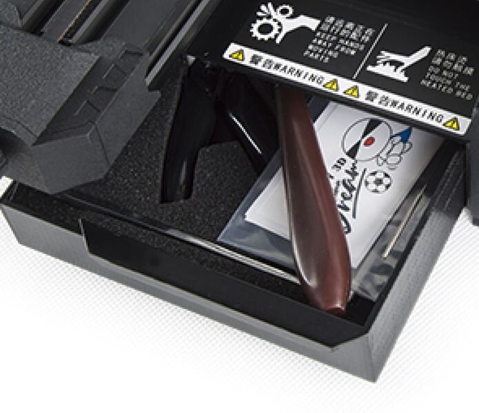 Handy tool storage drawer on the new Creality CR-6 SE 3D printer [Source: Creality]