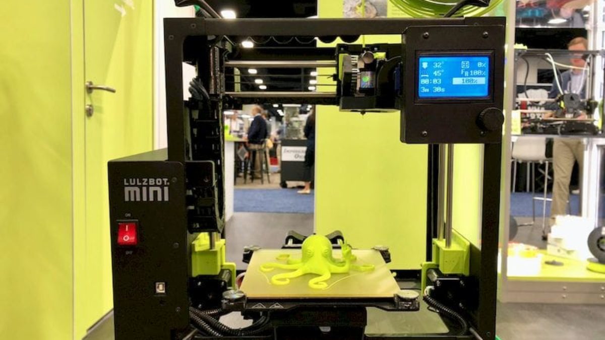 The LulzBot Mini 2 Desktop 3D Printer 