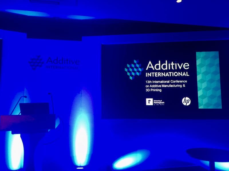 ADDITIVE INTERNATIONAL 2018: A Review