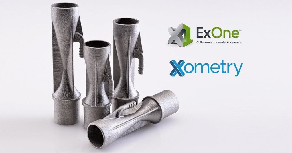 Xometry x ExOne: Binder Jetting Joins Digital RFQ Marketplace