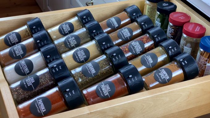 Unique Spice Jar Cap Design to Measure Your Spices