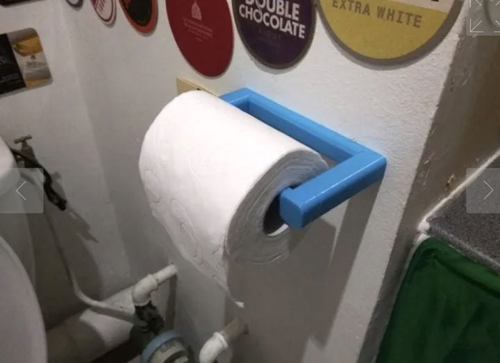 Design of the Week: Minimalist Quick Change Toilet Paper Holder