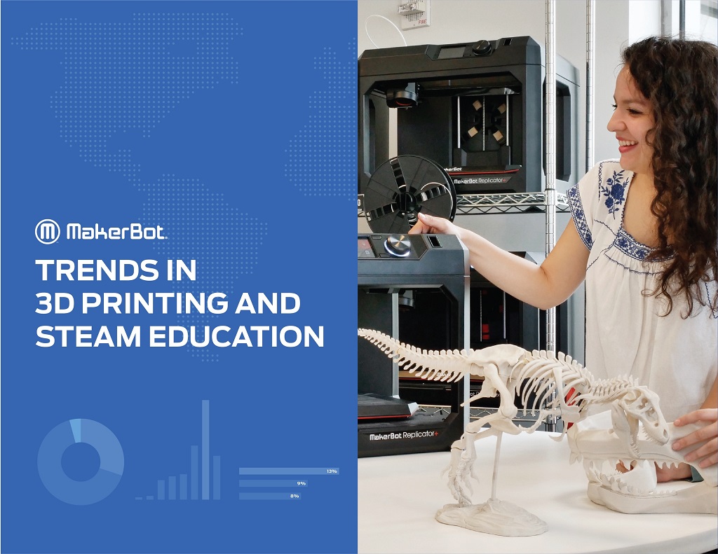 MakerBot’s New Report Details Trends in 3D Printing And STEAM Education