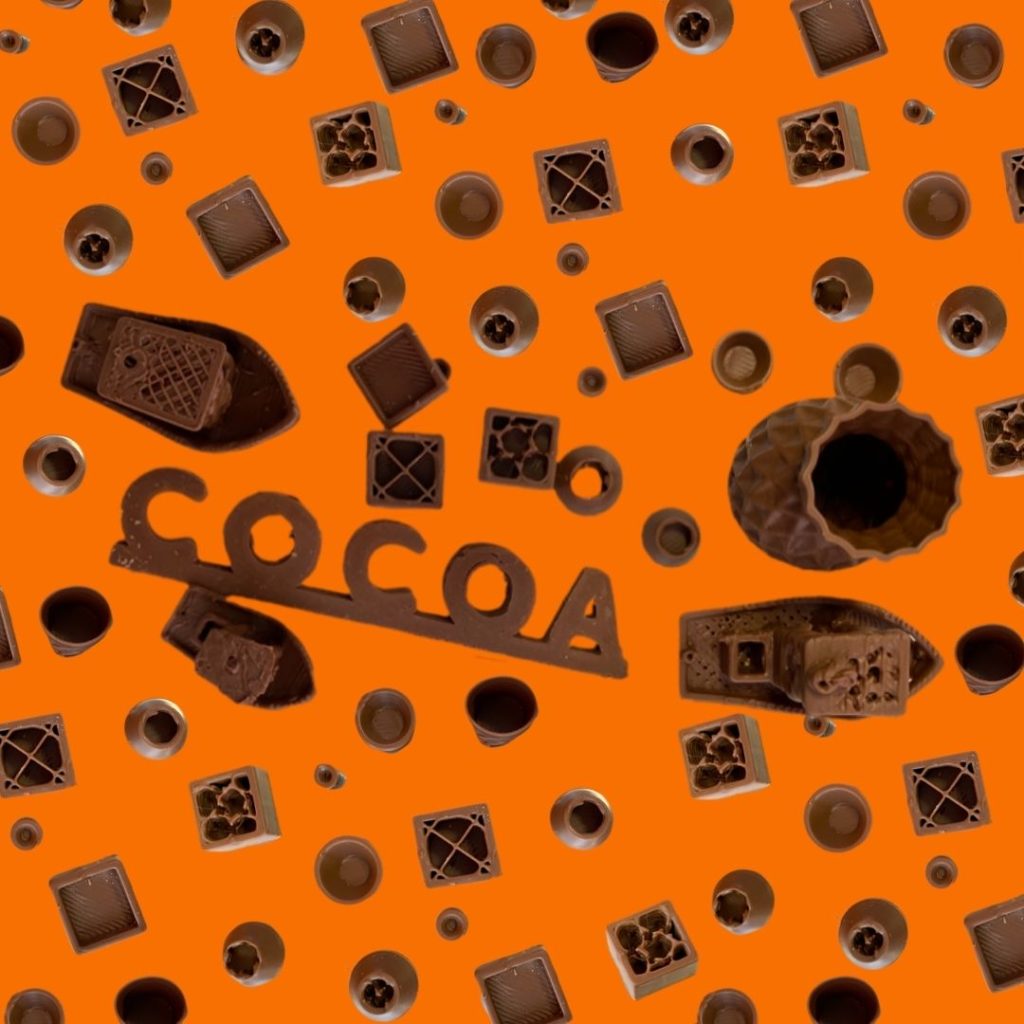 3D Printing Chocolate With Cocoa Press