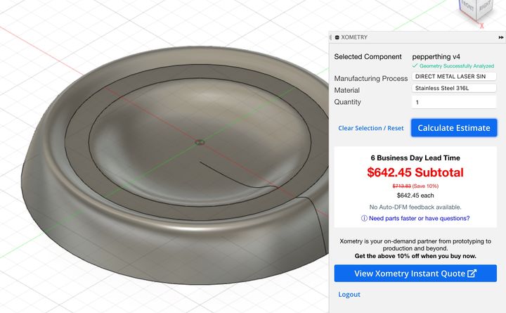 Xometry’s New Fusion 360 Connection