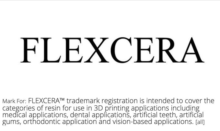 Desktop Metal Trademarks “FLEXCERA” and More