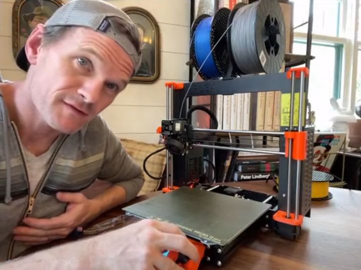 Neil Patrick Harris Gets 3D Printing