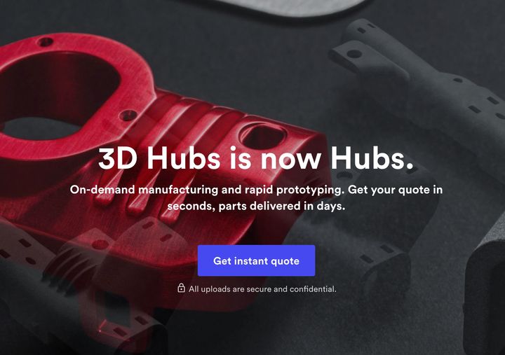 3D Hubs Drops The 3D, Now Just “Hubs”