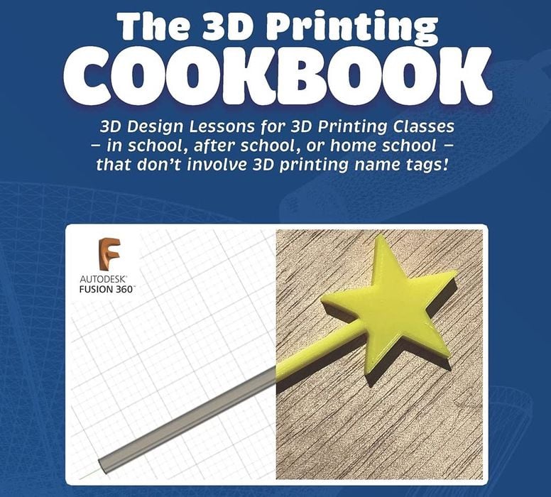 Book of the Week: The 3D Printing Cookbook, Fusion 360 Edition