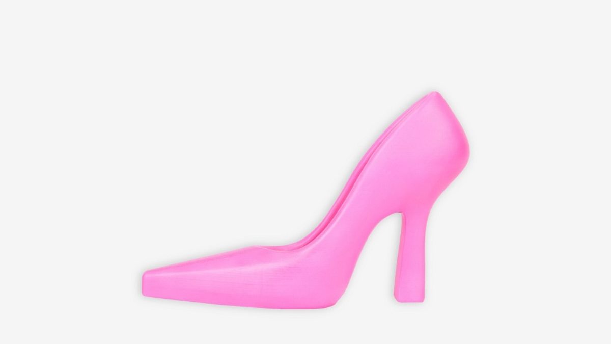 3d printed balenciaga pumps