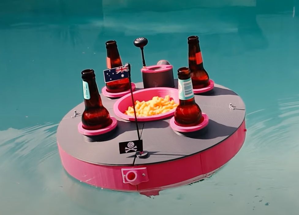 Design of the Week: 3D Printed Radio Controlled Drink and Snack Boat