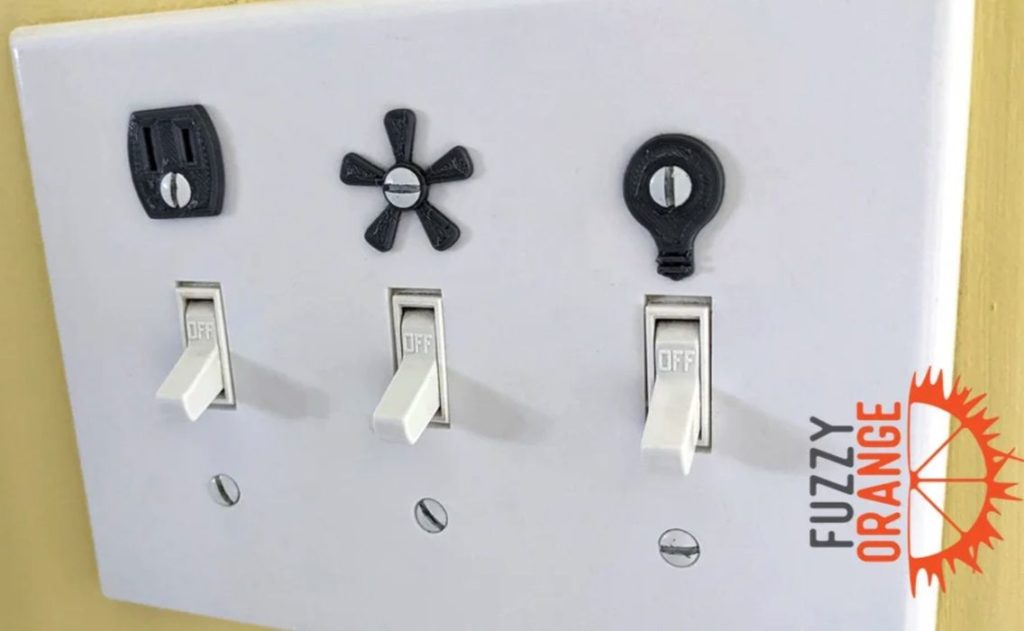 Design of the Week: Switchplate Identifiers