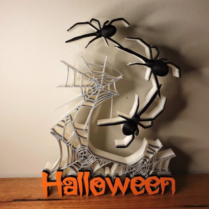 Design of the Week: Halloween Spider Tensegrity Ornament