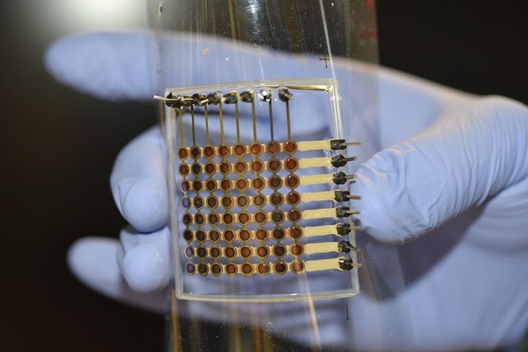 Flexible OLED Display 3D Printed