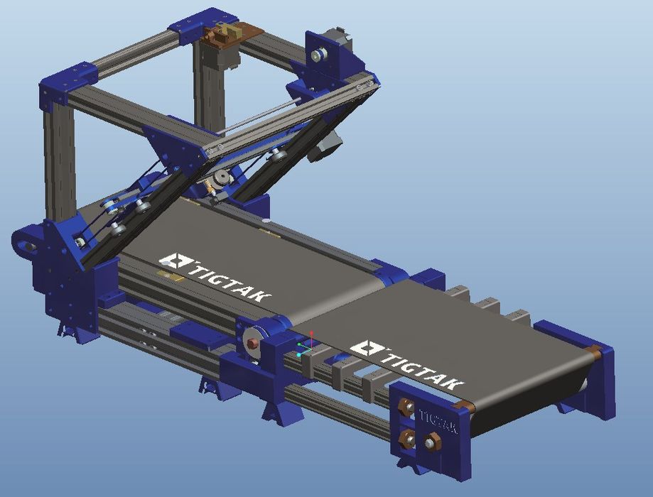 Necklet Ferie seksuel New Open Source Belt 3D Printer Project: TigTag3D « Fabbaloo