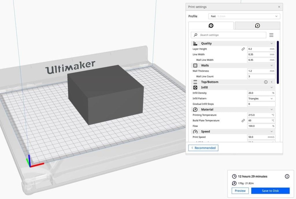 Possible setting addition for better printing results - UltiMaker