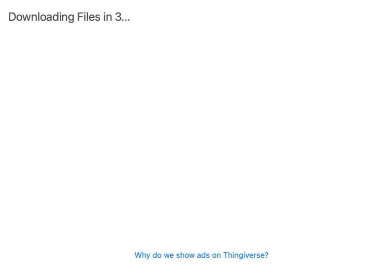 Thingiverse’s New Five Second Delay Riles Users