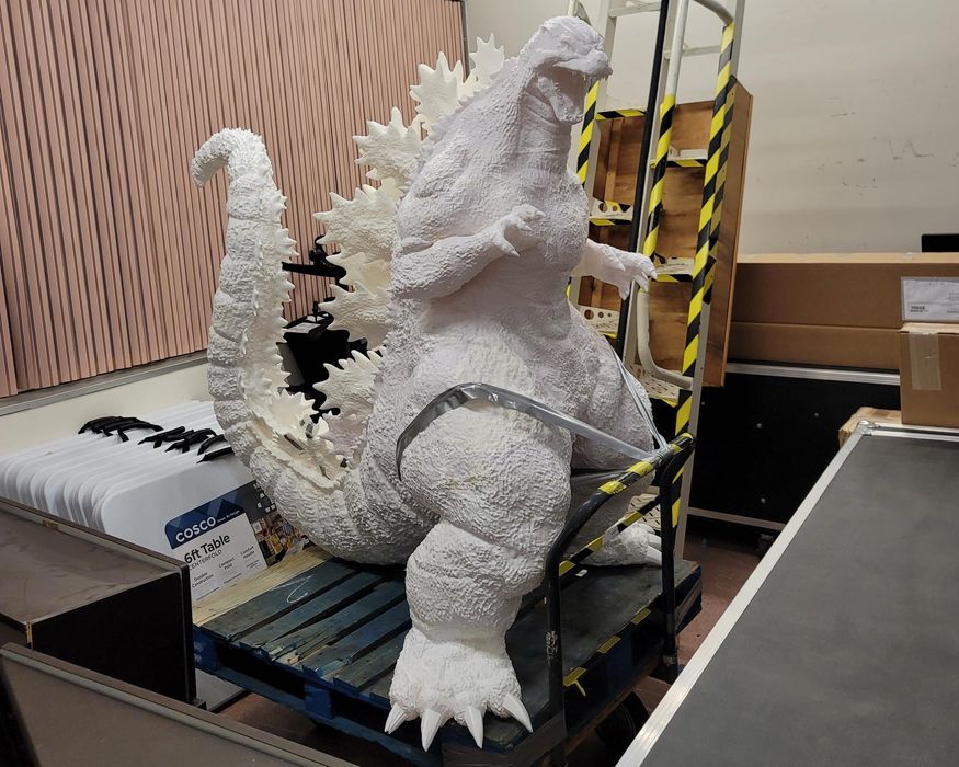 Design Life Size Godzilla Print Fabbaloo
