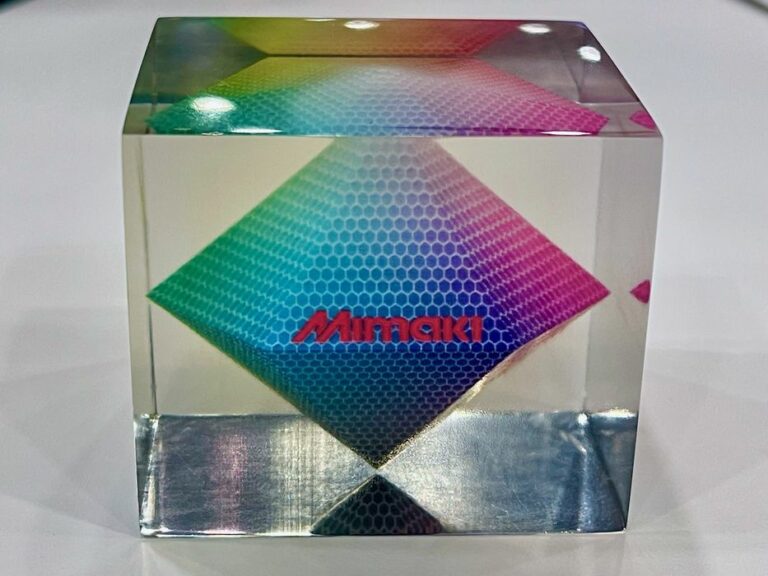 Mimaki Develops New Pure Clear 3D Print Material