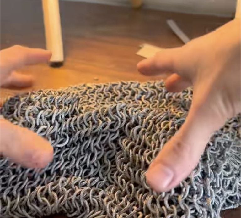 Design of the Week 3D Printed Chainmail « Fabbaloo