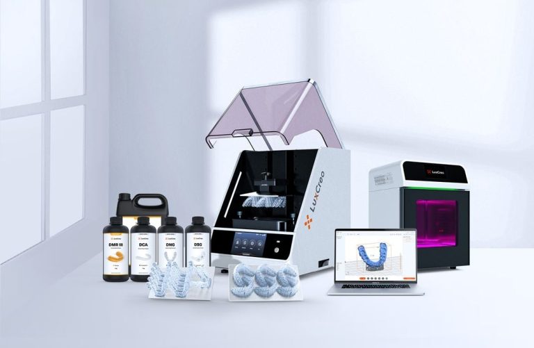 LuxCreo Introduces Chairside Dental 3D Printer for Near-Instant Aligners