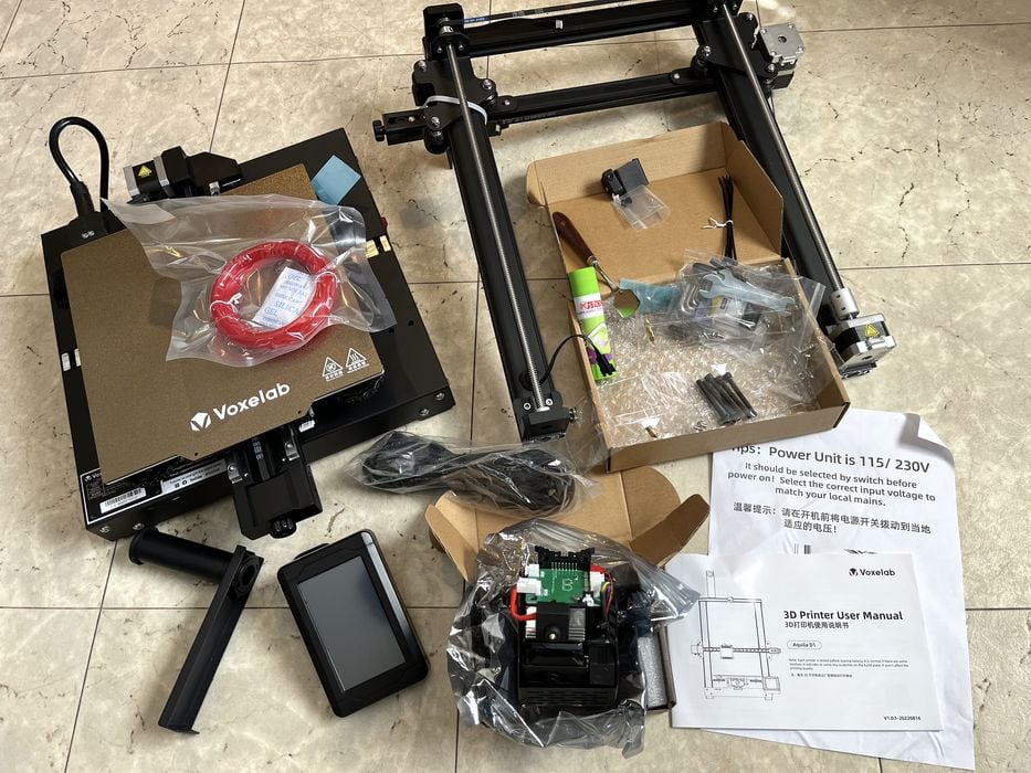 Voxelab Aquila D1: New 3D Printer Unboxing and Review