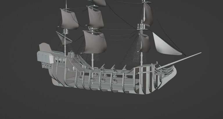 Design of the Week: 3D Printable Pirate Ship « Fabbaloo