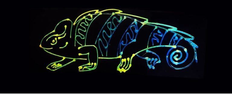 Chameleon-Inspired Breakthrough: Researchers Develop Multicolor Resin 3D Printing Method