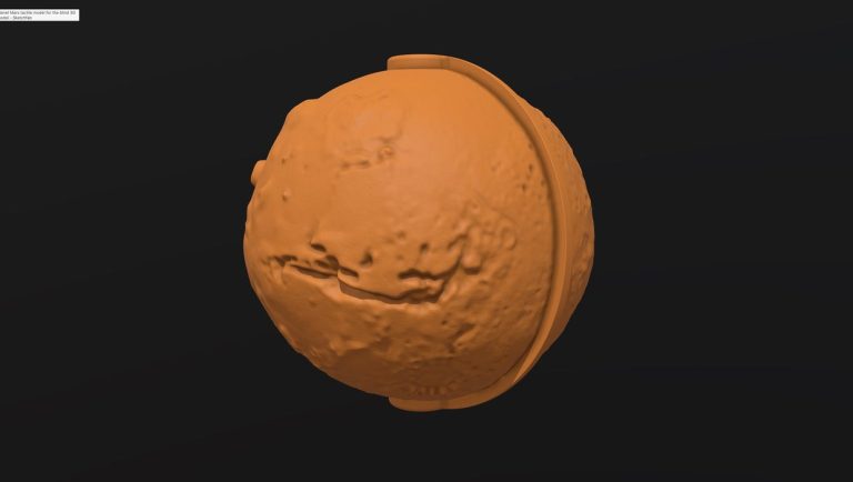 Design of the Week: Planet Mars Tactile Model