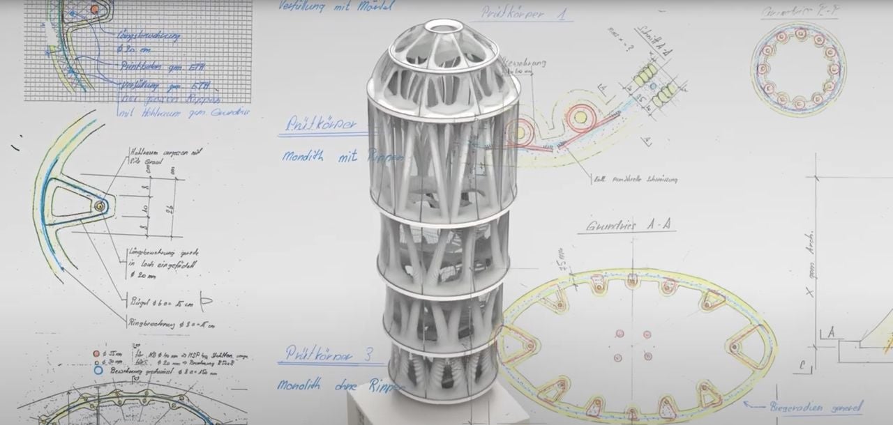 The Making of the White Tower, the World’s Tallest 3D Printed Structure