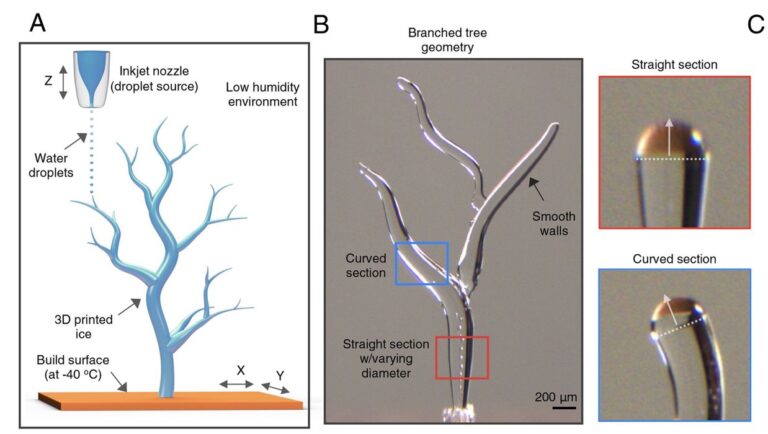 New Research Sheds Light on the Complexities of Ice 3D Printing: