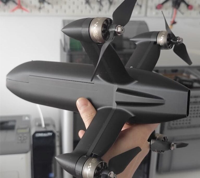 Drone with serrated propeller high speed Comparative Performance Metrics
