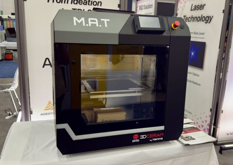 M.A.T. 3D Printer by 3DCeram Offers Multi-Toolhead System for Metal, Ceramic, and Paste Extrusion