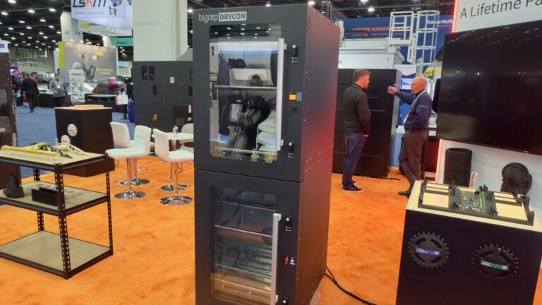 BigRep’s DryCon System for High-Capacity Filament Drying and Part Annealing