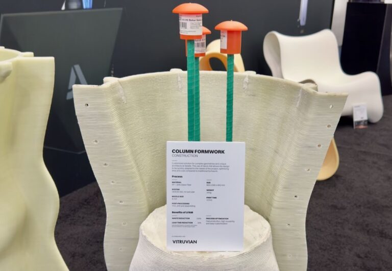 From Furniture to Formworks: Caracol Broadens Scope of Large-Format 3D Printing Technology