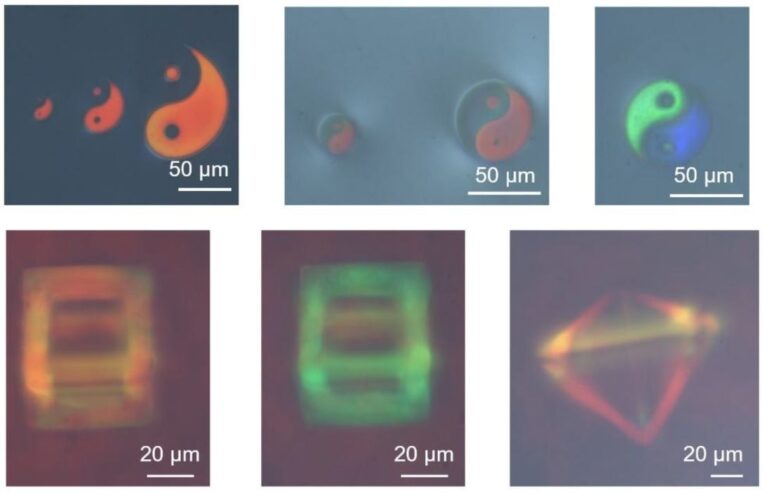 Full-Color TPP 3D Printing Achieved With Electrically Responsive Resin System
