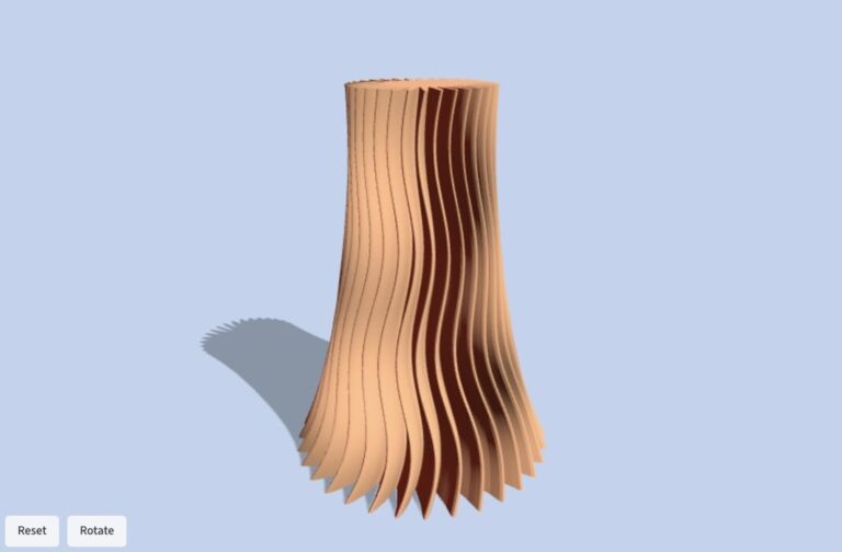 Function Playground: Meti•kumi Introduces Local 3D Model Generator for Creative Vase Design