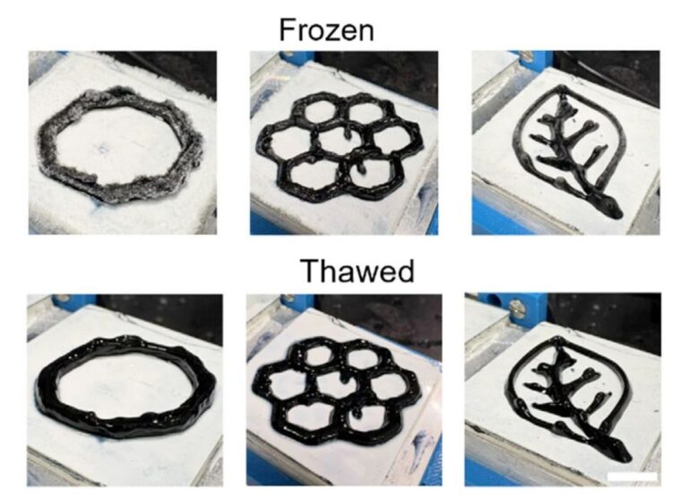 New Frozen Deposition Technique Allows 3D Printing of Conductive Polymers
