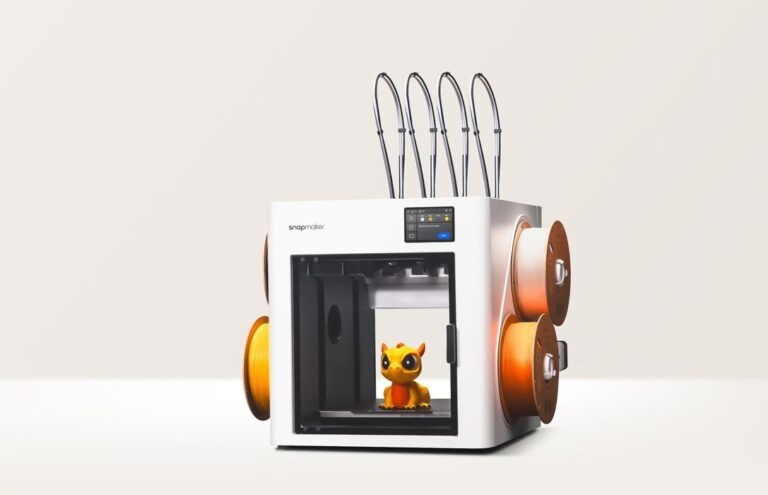 Snapmaker Unveils U1 Tool-Changing 3D Printer Ahead of Summer Kickstarter Launch