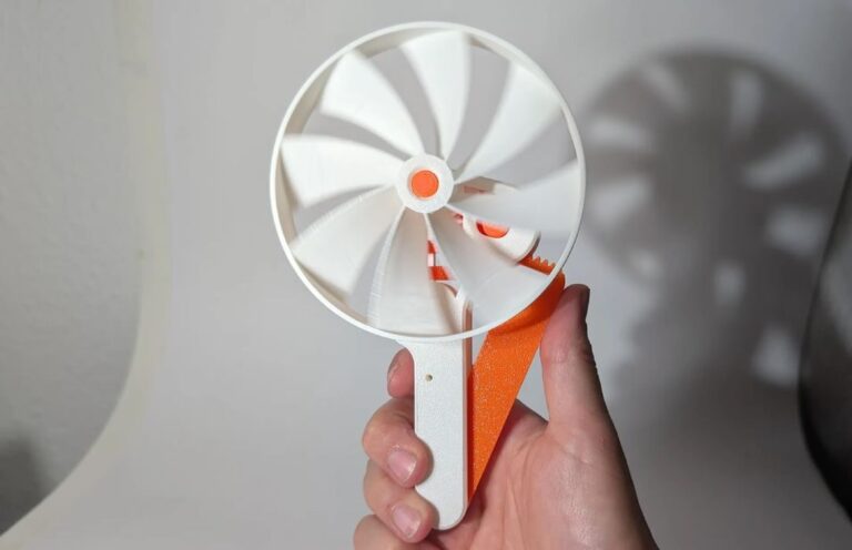 Design of the Week: Squeeze Powered Flywheel Fan