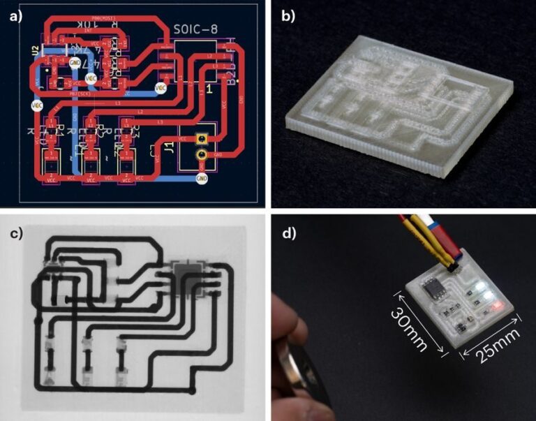 3D Printed Dissolvable PCBs: A New Path to Recyclable Electronics