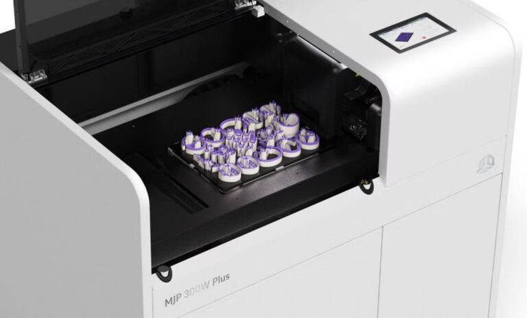 3D Systems Introduces MJP 300W Plus for Jewelry Production