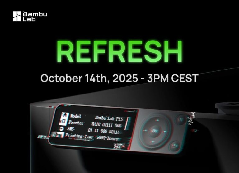 Bambu Lab Confirms October 14 Launch Date for Upcoming P2S 3D Printer