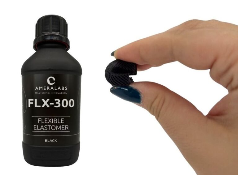 Ameralabs Launches FLX-300 Resin That Retains Flexibility