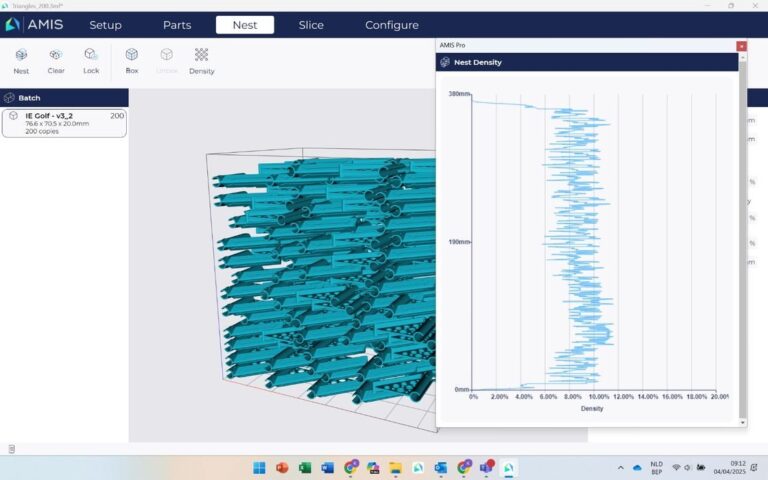 AMIS Pro Offers Advanced 3D Nesting and Job Preparation