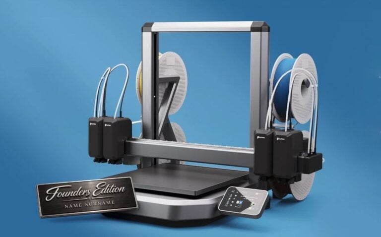 Co Print Unveils Quadro, a Low-Cost Waste-Free Multicolor FFF 3D Printer