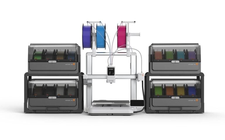Anycubic’s Kobra X has Four-Channel Extrusion and Up to 19-Color Capability
