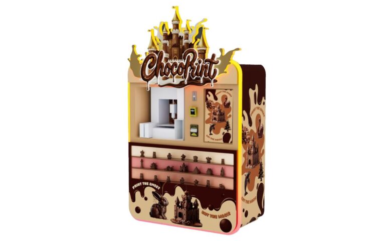 Sweet Robo Introduces ChocoPrint, a Commercial Chocolate 3D Printing Vending Machine
